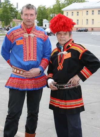 Норвежский и шведский костюмы саамов